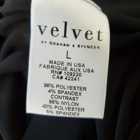 Velvet by Graham & Spencer Avena Black Lace Ruched Dress - Picture 9 of 9